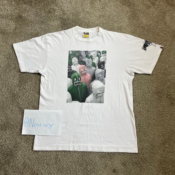 Authentic Bape x Teriyaki Boyz Shark Tee L - Picture 1 of 6